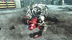 画像ギャラリー No.001のサムネイル画像 / 「VANQUISH」，ブーストで突っ込むだけじゃない。強敵と戦うためのポイントをスクリーンショットと合わせて紹介