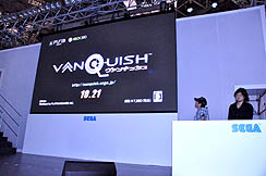 画像ギャラリー No.005のサムネイル画像 / ［TGS 2010］稲葉敦志氏と三上真司氏が「VANQUISH」の魅力をアピール！　予約特典やCMなどの詳細も明らかに