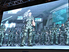 画像ギャラリー No.009のサムネイル画像 / ［TGS 2010］稲葉敦志氏と三上真司氏が「VANQUISH」の魅力をアピール！　予約特典やCMなどの詳細も明らかに