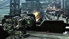 画像ギャラリー No.010のサムネイル画像 / ［TGS 2010］とにかく丁寧に作りこんであるTPS「VANQUISH」のTGSバージョンをプレイ。体験版とは異なる2ステージの演出は，格好良すぎるにもほどがある