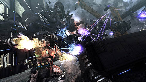 画像ギャラリー No.002のサムネイル画像 / セガ,「VANQUISH(ヴァンキッシュ」の体験版第2弾となる「VANQUISH CHALLENGE MODE DEMO」の配信を本日開始。タイムアタックコンテストも同時に開催
