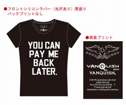 画像ギャラリー No.003のサムネイル画像 / 「VANQUISH」,同名ファッションブランドとのコラボでTシャツ販売