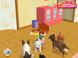 画像ギャラリー No.020のサムネイル画像 / 2匹同時に仔犬の育成が可能になった，NDS「かわいい仔犬DS3」が3月18日発売