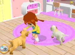 画像ギャラリー No.023のサムネイル画像 / 2匹同時に仔犬の育成が可能になった，NDS「かわいい仔犬DS3」が3月18日発売