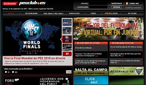 画像ギャラリー No.002のサムネイル画像 / KONAMI,「ウイニングイレブン」ゲーム大会「PES/WE 2010 World Finals」のUstream全世界配信決定を発表