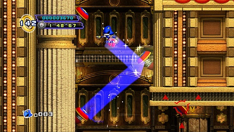 画像ギャラリー No.035のサムネイル画像 / 「ソニック・ザ・ヘッジホッグ4 エピソードII」は「エピソードI」と連動。「エピソードメタル」と「オイルデザート」ステージとは