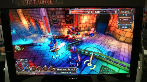 画像ギャラリー No.008のサムネイル画像 / ［GDC 2011］PC版とPS3版，そしてAndroid版のクロスプラットフォームマルチプレイが実現。タワーディフェンスとアクションRPGを組み合わせた作品「Dungeon Defenders」