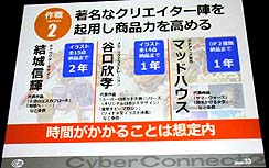 画像ギャラリー No.020のサムネイル画像 / ［CEDEC 2010］成すべきことがあるなら覚悟と作戦を持って挑め──。サイバーコネクトツー流のゲーム開発作法