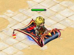 画像ギャラリー No.004のサムネイル画像 / 今春サービス予定のMMORPG「英雄島」では，乗り物もレベルアップできる。そんなゲームシステムの一部をチェック
