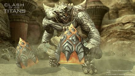 画像ギャラリー No.014のサムネイル画像 / 敵はギリシャ神話の怪物達。「CLASH OF THE TITANS：タイタンの戦い」は新作映画「タイタンの戦い」の世界をゲーム化した作品だ