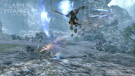 画像ギャラリー No.021のサムネイル画像 / 敵はギリシャ神話の怪物達。「CLASH OF THE TITANS：タイタンの戦い」は新作映画「タイタンの戦い」の世界をゲーム化した作品だ