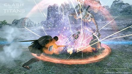 画像ギャラリー No.028のサムネイル画像 / 敵はギリシャ神話の怪物達。「CLASH OF THE TITANS：タイタンの戦い」は新作映画「タイタンの戦い」の世界をゲーム化した作品だ