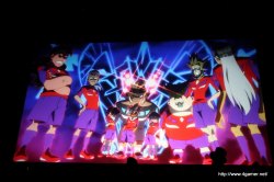 画像ギャラリー No.038のサムネイル画像 / 3700人以上のファンが集い,T-Pistonz+KMCのライブや声優陣のトークショウなど盛りだくさんの内容となった,「イナズマイレブン3発売記念 ファン感謝祭」レポート