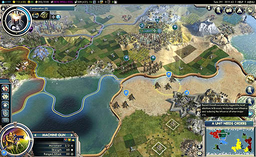 画像ギャラリー No.002のサムネイル画像 / 「Sid Meier's Civilization V」の拡張パック「Gods & Kings」が，2012年春に発売。新たな文明やさまざまなユニット，そして宗教要素などが追加