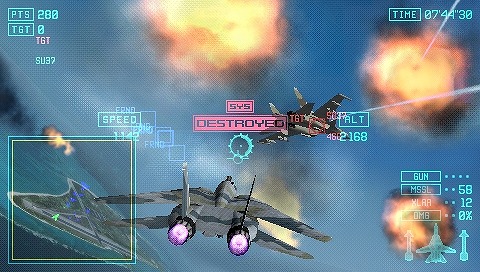 画像ギャラリー No.008のサムネイル画像 / 東京の上空が戦場になる! “エースコンバット”シリーズ最新作 PSP用「エースコンバットX2 ジョイントアサルト」は2010年夏に発売