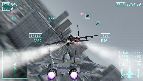 画像ギャラリー No.009のサムネイル画像 / 東京の上空が戦場になる! “エースコンバット”シリーズ最新作 PSP用「エースコンバットX2 ジョイントアサルト」は2010年夏に発売