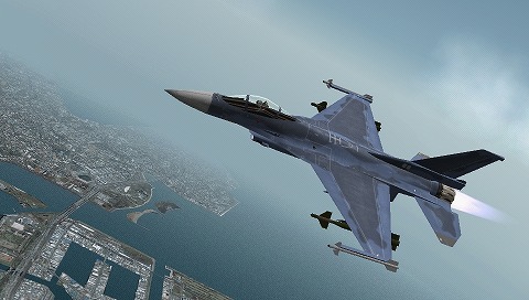 画像ギャラリー No.016のサムネイル画像 / 東京の上空が戦場になる! “エースコンバット”シリーズ最新作 PSP用「エースコンバットX2 ジョイントアサルト」は2010年夏に発売