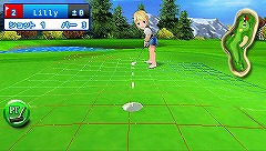 画像ギャラリー No.009のサムネイル画像 / 簡単操作で楽しめる人気ゴルフゲーム「レッツ！ゴルフ」がPSPに登場