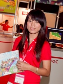 画像ギャラリー No.054のサムネイル画像 / ［TGS 2010］キャバ嬢，国際的映画女優から水着まで。過去最大規模（当社比）でお届けするTGSコンパニオン写真集を掲載