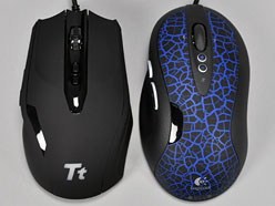 画像ギャラリー No.004のサムネイル画像 / Thermaltakeのゲーマー向けマウス第1弾「Tt eSPORTS BLACK」レビュー。かぶせ持ち派なら選択肢になるか