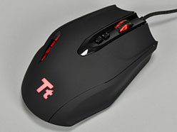 画像ギャラリー No.015のサムネイル画像 / Thermaltakeのゲーマー向けマウス第1弾「Tt eSPORTS BLACK」レビュー。かぶせ持ち派なら選択肢になるか