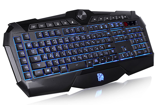 画像ギャラリー No.002のサムネイル画像 / 最大8キーのロールオーバーに対応するTt eSPORTSのゲーマー向けキーボード「Challenger Prime」が4300円前後で国内発売