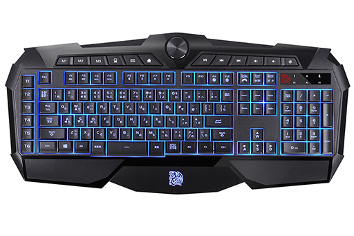 画像ギャラリー No.003のサムネイル画像 / 最大8キーのロールオーバーに対応するTt eSPORTSのゲーマー向けキーボード「Challenger Prime」が4300円前後で国内発売