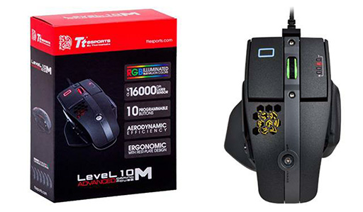 画像ギャラリー No.002のサムネイル画像 / 「LEVEL 10 M Advanced」などTt eSPORTS製のゲーマー向けマウス3製品が12月2日に国内発売