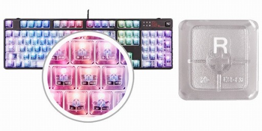 画像ギャラリー No.004のサムネイル画像 / Cherry MX互換の半透明キーキャップが発売。Tt eSPORTS製で英語配列用