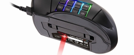 画像ギャラリー No.001のサムネイル画像 / 回転式の左12ボタンを採用するTt eSports製マウス「NEMESIS RGB」が国内発売