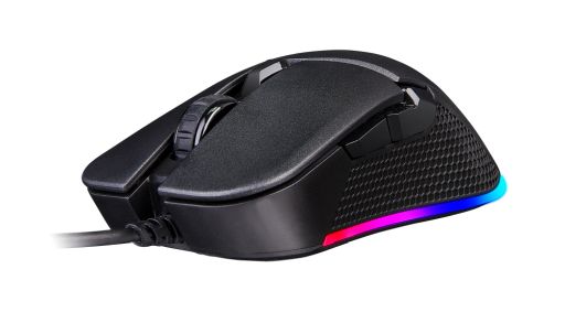 画像ギャラリー No.001のサムネイル画像 / 税込4300円前後。Tt eSPORTSの光学センサー搭載右手用マウス「Iris Optical RGB」が国内発売