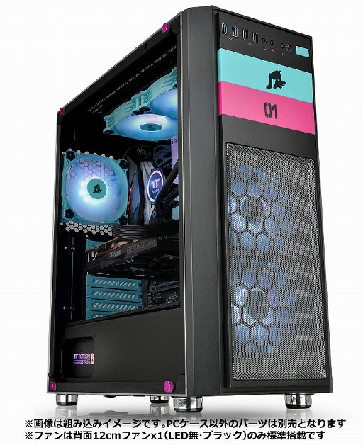 画像ギャラリー No.004のサムネイル画像 / 初音ミクデザインのThermaltake製ゲーマー向け周辺機器6製品が登場