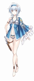 画像ギャラリー No.003のサムネイル画像 / 「キングダムサーガ」，女王達の水着姿イラスト壁紙が配信