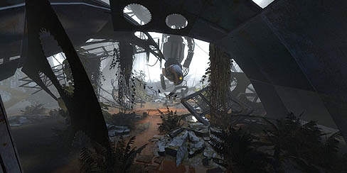 画像ギャラリー No.004のサムネイル画像 / 「Portal 2」の画像が公開。最新情報では,PC/Mac/PS3版のクロスプラットフォーム対戦も可能性あり