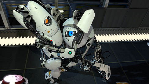 画像ギャラリー No.008のサムネイル画像 / 2人で一緒にピンチを乗り越えろ。Valveが「Portal 2」のCo-opを紹介する,最新ムービーと画像を公開