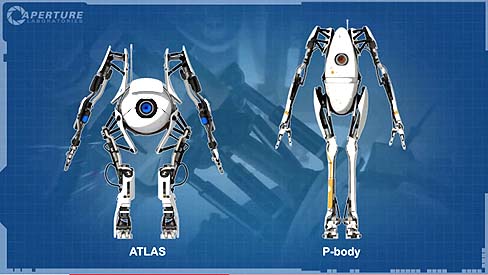 画像ギャラリー No.002のサムネイル画像 / 「Portal 2」の2体のロボットの役割とは。Aperture Scienceのプロモーションムービー第2弾，「Bot Trust」公開