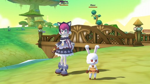 画像ギャラリー No.014のサムネイル画像 / キャラはかわいらしく,職業は二つ選択可能。さらにゲーム内で“村ゲー”まで楽しめる。ガマニアの新作「DIVINA(ディビーナ)」はこんなゲームだ