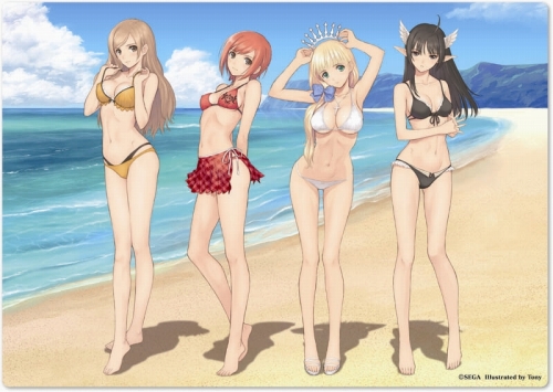 画像ギャラリー No.009のサムネイル画像 / セガ,コミケ出展決定。Tony氏の抱き枕カバーやデスクマットも