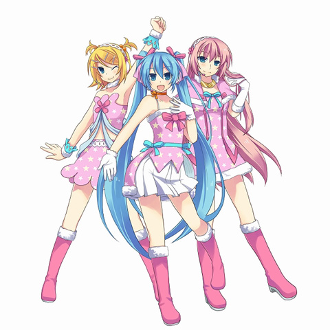 画像ギャラリー No.003のサムネイル画像 / 【速報】［TGS 2010］「初音ミク -Project DIVA-2nd」ステージイベントでアイマスコラボ曲発表。ミク達が歌う「GO MY WAY!!」「relations」は10月28日に配信開始