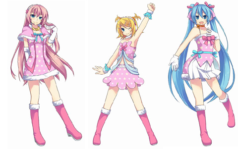 画像ギャラリー No.004のサムネイル画像 / 【速報】［TGS 2010］「初音ミク -Project DIVA-2nd」ステージイベントでアイマスコラボ曲発表。ミク達が歌う「GO MY WAY!!」「relations」は10月28日に配信開始