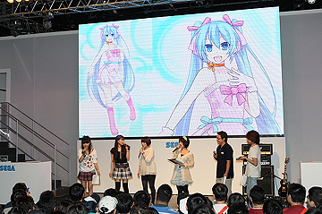 画像ギャラリー No.013のサムネイル画像 / ［TGS 2010］DLC「StargazeR」「初音ミクの消失」の配信が決定！ アイマス声優も駆けつけた「初音ミク -Project DIVA- 2nd」ステージレポート
