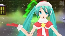 画像ギャラリー No.002のサムネイル画像 / 「初音ミク -Project DIVA- 2nd」＆「初音ミク Project DIVA Arcade」，クリスマスにピッタリなサンタクロースの新モジュールが11月30日に配信