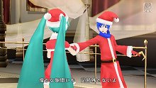 画像ギャラリー No.011のサムネイル画像 / 「初音ミク -Project DIVA- 2nd」＆「初音ミク Project DIVA Arcade」，クリスマスにピッタリなサンタクロースの新モジュールが11月30日に配信