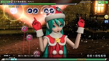画像ギャラリー No.014のサムネイル画像 / 「初音ミク -Project DIVA- 2nd」＆「初音ミク Project DIVA Arcade」，クリスマスにピッタリなサンタクロースの新モジュールが11月30日に配信