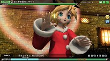 画像ギャラリー No.018のサムネイル画像 / 「初音ミク -Project DIVA- 2nd」＆「初音ミク Project DIVA Arcade」，クリスマスにピッタリなサンタクロースの新モジュールが11月30日に配信