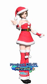画像ギャラリー No.026のサムネイル画像 / 「初音ミク -Project DIVA- 2nd」＆「初音ミク Project DIVA Arcade」，クリスマスにピッタリなサンタクロースの新モジュールが11月30日に配信