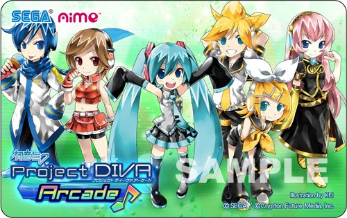画像ギャラリー No.005のサムネイル画像 / 「初音ミク -Project DIVA- 2nd」お買い得版が12月15日に発売。豪華アイテムが同梱された“アーケードデビューパック”にも注目！