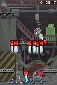 画像ギャラリー No.005のサムネイル画像 / ［iPhone］iPhone/iPod touchゲーマーへの挑戦状？ 「Zombie Recycling Inc.」の高難度版が出た