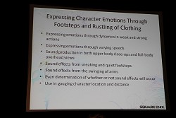 画像ギャラリー No.016のサムネイル画像 / ［GDC 2010］シーケンサーで音を当てるのはもう古い？ 「ファイナルファンタジーXIII」で採用された自動サウンド生成システム「MASTS」とは