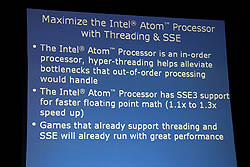 画像ギャラリー No.006のサムネイル画像 / ［GDC 2010］Netbookでゲーム？　Atom搭載PCは携帯型ゲーム機の夢を見るか